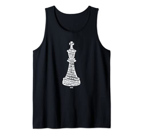 Disfraz de ajedrez King con tablero de ajedrez para jugador de ajedrez Camiseta...