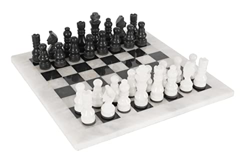 RADICALn Juego de ajedrez de mármol hecho a mano, diseño de cabra de artista,...