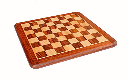 StonKraft Tablero de Juego de ajedrez de Madera Coleccionable de 21 'x 21' sin...
