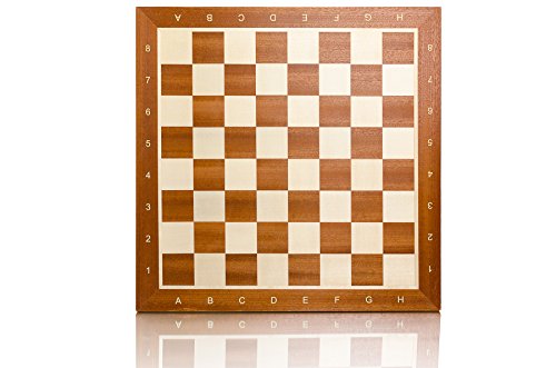 Tablero de ajedrez Profesional con Incrustaciones de 48 cm / 19 Pulgadas de...