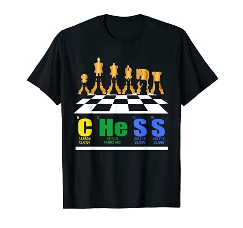 Genio del ajedrez - fórmula química Camiseta