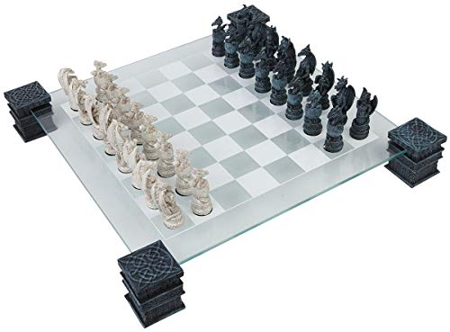 Nemesis Now Dragon - Juego de ajedrez (43 cm),