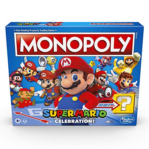 Hasbro Super Mario Celebration Board Game Monopoly *English Version* games