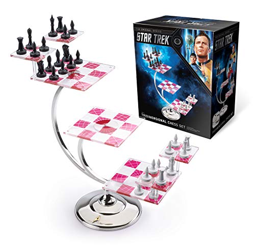 The Noble Collection Star Trek Tri Dimensional Chess Set