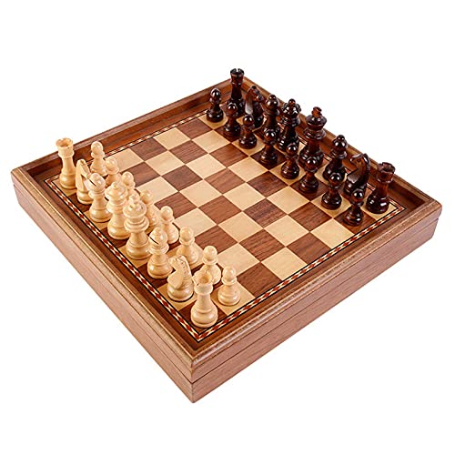 yunyun Chess Set,ajedrez Gigante Madera Magnético Ajedrez Portatil,con...
