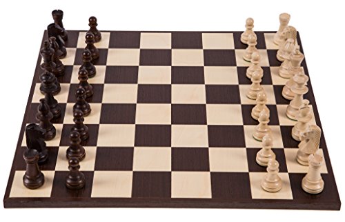 Square - Profesional Ajedrez de Madera Nº 6 - America - Tablero de ajedrez +...