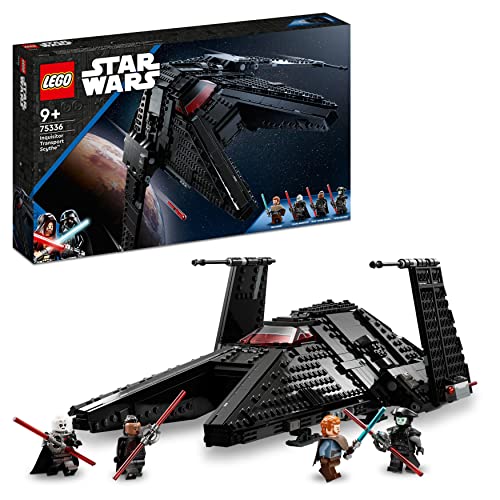 LEGO 75336 Star Wars Transporte Inquisitorial Scythe, Nave Estelar para...