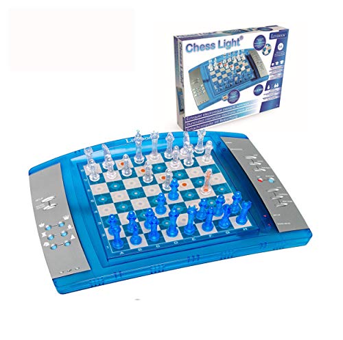 LEXIBOOK Ajedrez electrónico y luminoso con teclado sensitivo, juego de mesa,...