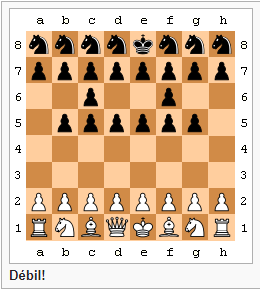 debil ajedrez